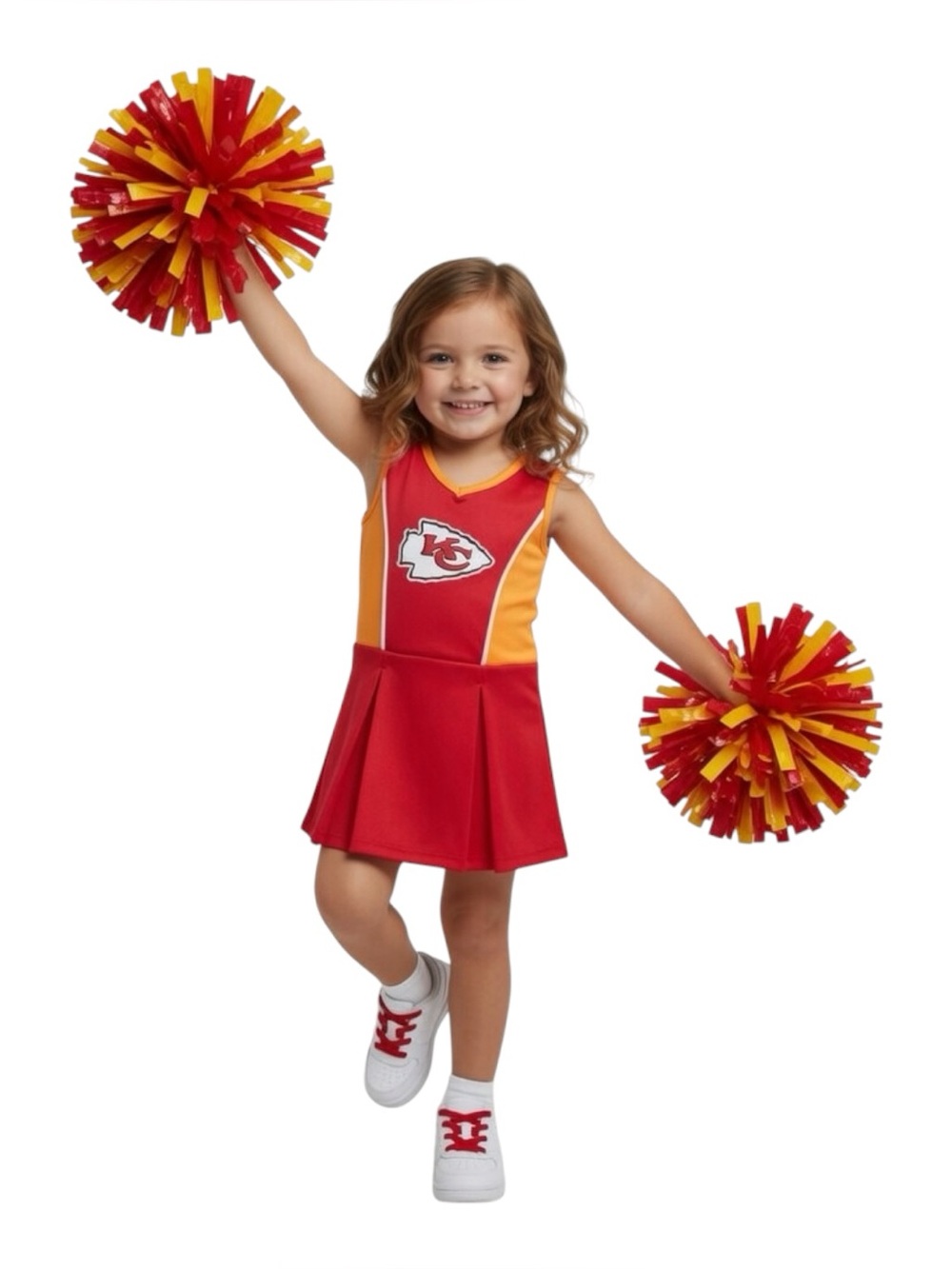 Kansas City Chiefs Graphic Mesh Dress for Toddler Girls
